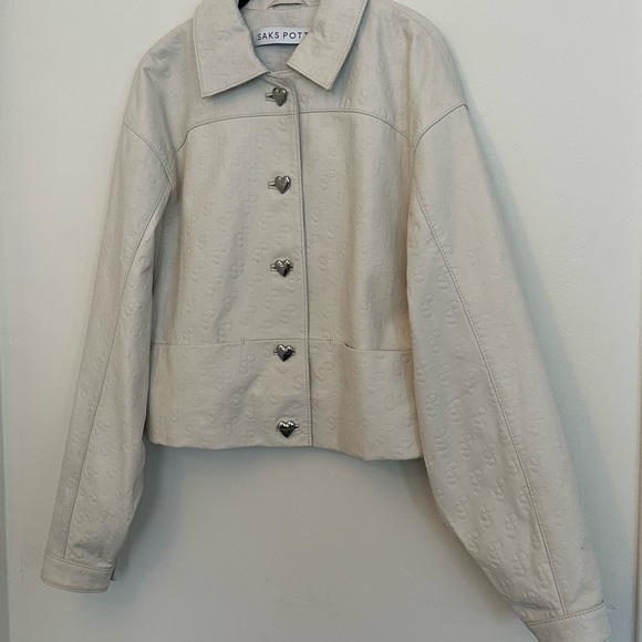 RARE Limited Edition Saks Potts Leather Jacket - Picture 5 of 6